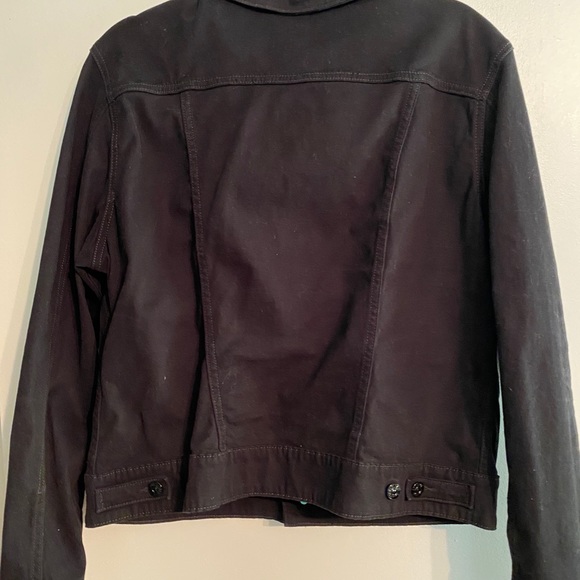 Black Lularoe Kenny Denim Jean Jacket XL - Picture 2 of 5